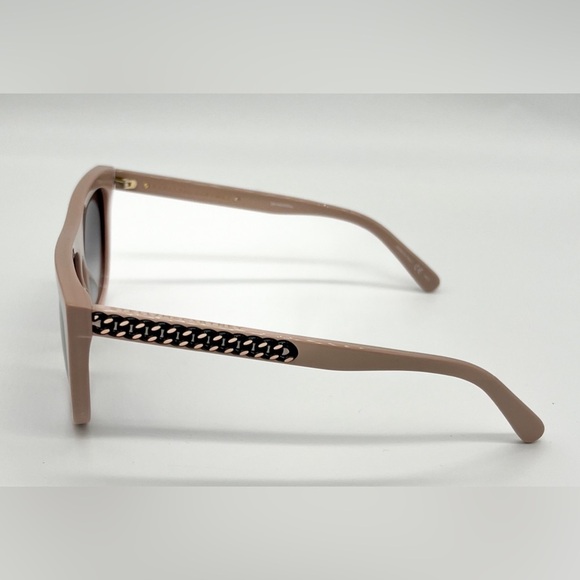 STELLA MCCARTNEY Blush Gold Chain Sunglasses SC0011SA Excellent condition! - Picture 4 of 10